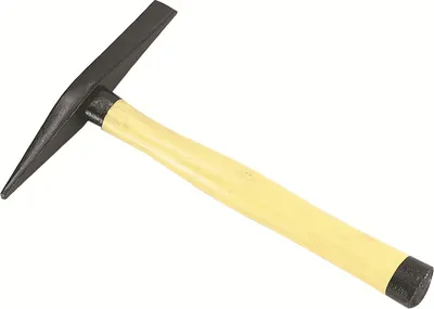 Produktbild von Iwetec Schlackehammer mit lackiertem Holzstiel 310 mm