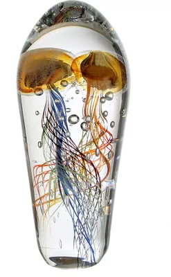 Produktbild von Casablanca by Gilde Dekofigur Glasskulptur Funny Medusa, handgearbeitet H. 25 cm,27739