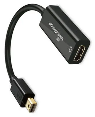 Zdjęcie produktu dla MediaRange MRCS236, 0,2 m, Mini DisplayPort, HDMI, Męska, Żeńska, Prosty