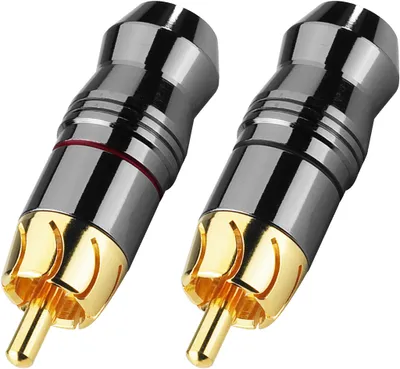 Produktbild von MONACOR T-723G High-End-Cinchstecker