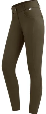 Produktbild von E.L.T Reithose Damen Full-Grip Comfort Ride Glam HW 2025 Damenreithose Grünbraun 34