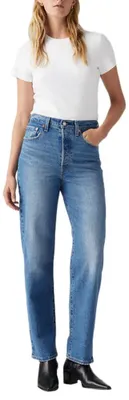Immagine prodotto di Jeans da donna Levi's modello Ribcage Straight Ankle, colore "Dance Around", taglia 29W / 31L