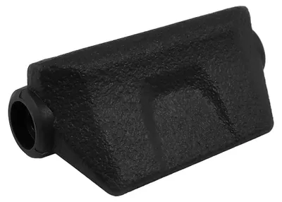Produktbild von Casio | 1x Endlink Cover End Piece schwarz Resin GWG-B1000 GWG-B1000EC