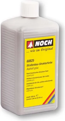 Produktbild von NOCH 60825 Straßenbau-Strukturfarbe Asphalt grau, 250 ml