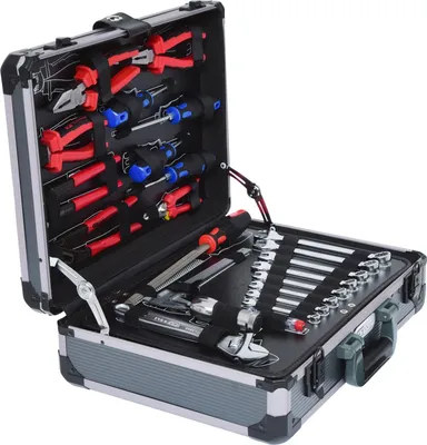 Produktbild von KS TOOLS 1/4"+ 1/2" Werkzeug-Satz 127tlg. - 911.0727
