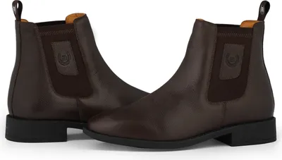 Produktbild von Bronco PREMIUM - OLDEN Stiefeletten, Lederreitstiefeletten in zwei Farben, Farbe:Schwarz, Größe:41