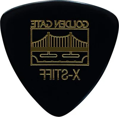 Produktbild von Dreieckige Gitarrenplektren, 15 mm, Dikte – Schwarz