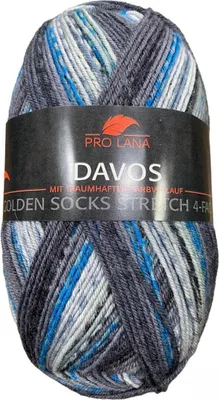 Produktbild von Pro Lana - Davos Golden Socks Stretch 4-fach 390.09