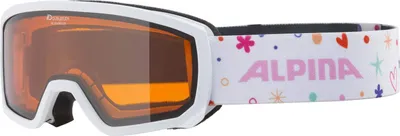 Zdjęcie produktu dla Alpina Scarabeo JR., Biały, Dzieci, Soczewka sferyczna, Różowy, Biały, S2, Zachmurzenie, Sunny