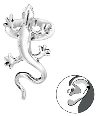 Produktbild von Ohrklemme „Echse“: Ear Cuff Ohrring Silber 925