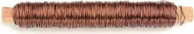 Produktbild von Wickeldraht braun 0,5mm 50m 100g, kupferfarbig, Glorex
