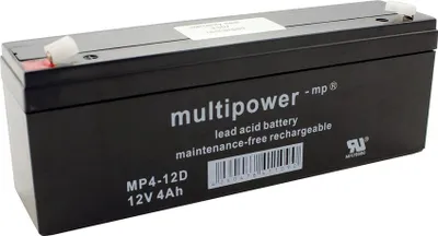 Produktbild von Multipower Bleiakku MP4-12D - 12V 4Ah