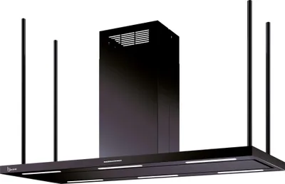 Immagine prodotto di CAPPA ELEA CENTRALE cm146x60 camino centrale - Nera - 800 m3/h