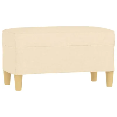 Produktbild von Sitzbank Creme 70x35x41 cm Stoff