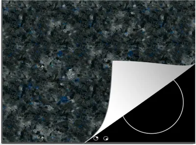 Produktbild von KitchenYeah© Herdabdeckplatte Marmor - Granit - Muster , 71x52cm, Küche Deko, Glaskeramikkochfeld Herdabdeckung, Abdeckplatte fùr Kochfeld