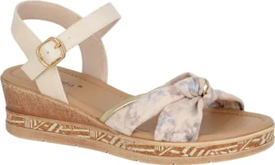 Produktbild von Cipriata - Damen Sandalen "Sarina", Metallic DF2517 (36 EU) (Beige)