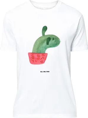 Produktbild von Mr. & Mrs. Panda Größe M T-Shirt Kaktus Mama - Weiß - Geschenk, Kakteen, Motivation, Herren, Shirt, Büro, Ärger, Quote, mit Spruch, Tshirt