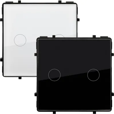 Produktbild von Wechselschalter Touch Doppelt Modern Weiß