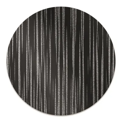 Produktbild von Rundmatte - Stuhlunterlage Bürostuhlunterlage - Rund Ø 100 cm - Bodenmatte - Fußmatte - Schwarzes Design