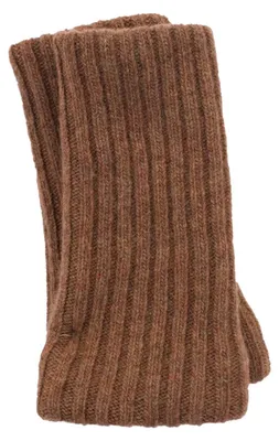 Produktbild von FosterNatur, Sportliche Armwärmer/Pulswärmer, 100% Wolle extrafein (Hazelnut)