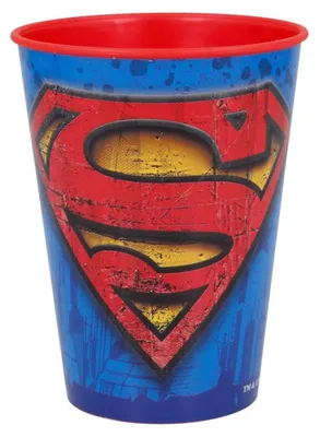 Produktbild von Superman Plastikbecher für Kinder 260ml