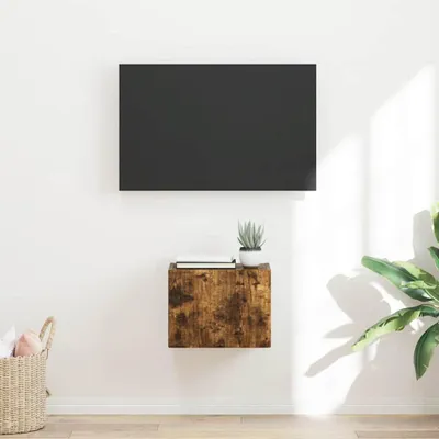 Obrázek produktu pro Maison Exclusive – nástěnná skříňka na televizi, kouřový dub, 39 x 31 x 29,5 cm