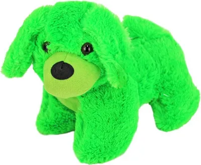Produktbild von Plüsch Hund Kuscheltier Farbig 23 cm Plüschfigur - Figur - Kinder - Kuscheln