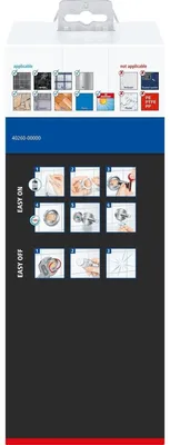 Produktbild von tesa klaam WC-Bürstengarnitur inkl. Kleber silber