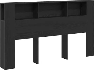 Imagen del producto de vidaXL: Cabecero de armario, color , aspecto de roble, material de madera
