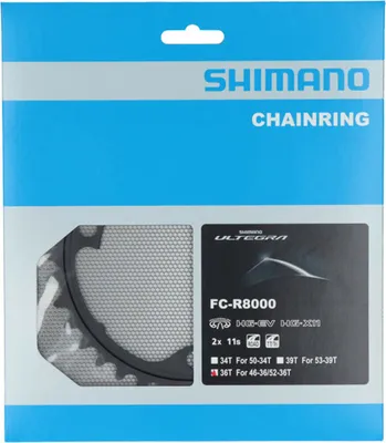 Produktbild von Shimano Y1W836000 Kettenblätt 110 BCD-Asymmetrisch 36T 1.0
