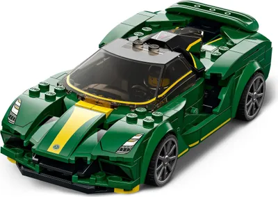 Produktbild von LEGO Speed Champions Lotus Evija, Bausatz für Modellauto, Auto-Spielzeug mit Cockpit für 2 Figuren, Rennauto als Geschenk für Jungen und Mädchen, 2022 Kollektion 76907
