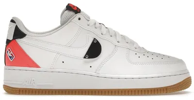 Produktbild von Nike Air Force 1 Low NBA White Crimson Gum - EU 38.5