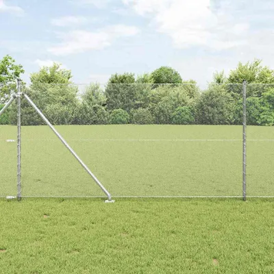 Produktbild von Maison Exclusive - Schweißdrahtzaun mit Spikes 25 x 1 m (B x H)
