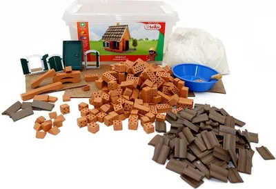 Produktbild von teifoc Steinbaukasten 5300 - Ferienhaus