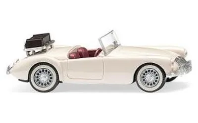 Produktbild von Wiking PKW MG A Roadster - perlweiß 081805