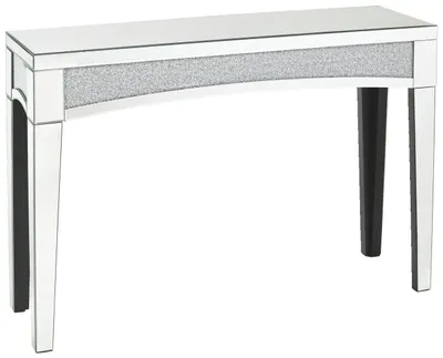 Produktbild von Konsolentisch ATLANTA mit Spiegelglasplatte, 120,5 cm breit, 81 cm hoch, 35,5 cm tief