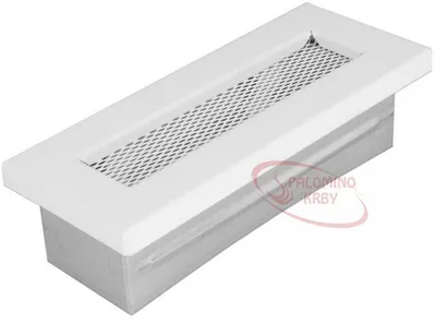 Obrázok produktu pre Koncová mriežka kanál 150x50 mm biela