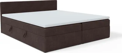 Produktbild von FEDVE Boxspringbett Bett Verdig Doppelbett Bettkästen Dunkelbraun 200x200