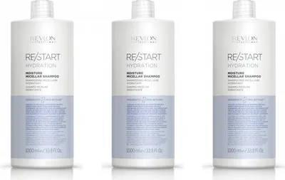 Produktbild von Re/Start Hydration Moisture Micellar Shampoo 3x1000 ml