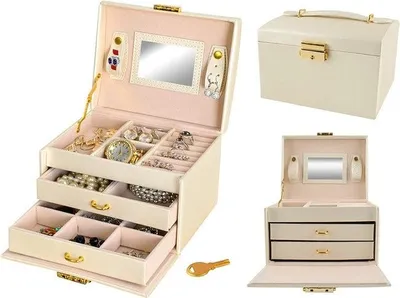 Produktbild von Schmuckkästchen/Etui - Beige