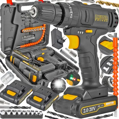 Produktbild von 20V Li-Lon Akku-Bohrschrauber 2x Akku-Bohrschrauber-Set