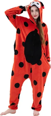 Produktbild von Tier-Kostüme Onesies Jumpsuit Overall 28 Marienkäfer,L