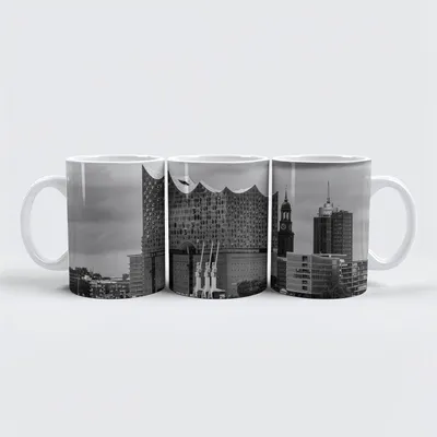 Produktbild von raxxa Premium-Tasse "Elbphilharmonie"