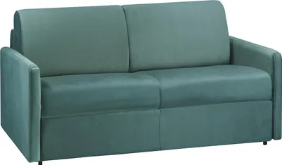 Produktbild von Vente-unique CALIFE, Sofabett, Wohnzimmer, Grün, 2 Sitz(e), Grün, Stoff