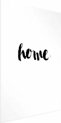 Produktbild von Posterpapier Poster - Home and Dot 29.7x42 cm Text m-A-0862-ao-a