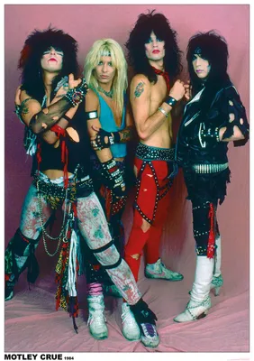 Image de Motley CRUE - 1984 - Affiche Poster - 59x84cm