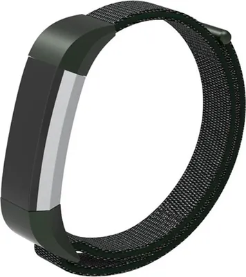 Produktbild von Armband für Fitbit Alta / Fitbit Alta HR - Nylon weich atmungsaktiv Sport - grau