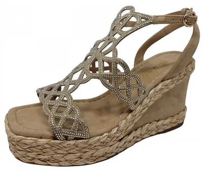 Produktbild von Alma En Pena Keilsandalette Beige