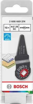 Image de Coupe-plastique Bosch AIZ 28 SC, Starlock, 28 x 40 mm, 10 pièces.