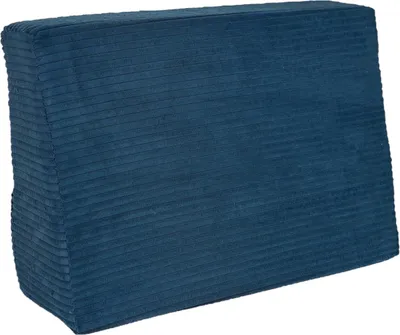 Obrázek produktu pro Pillows24 - Polštáře pro paletový nábytek Manšestrová sada polštářů pro palety, sedák a opěradlo | Barva Tmavě šedá